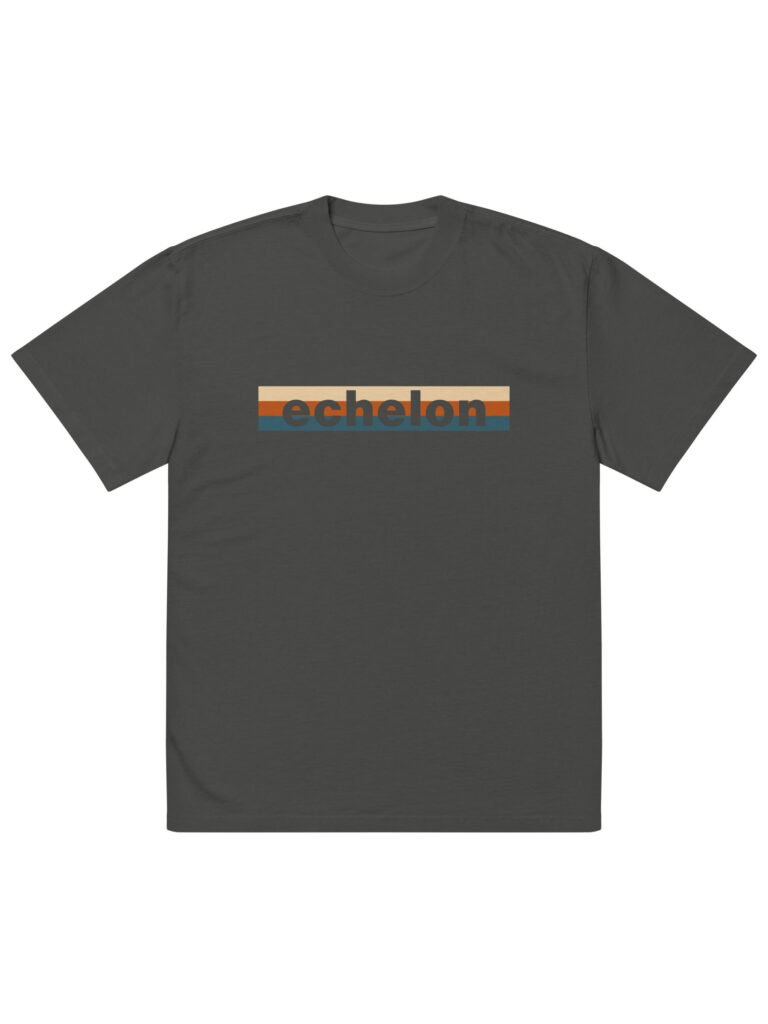 echelon heavyweight tee 401 — front