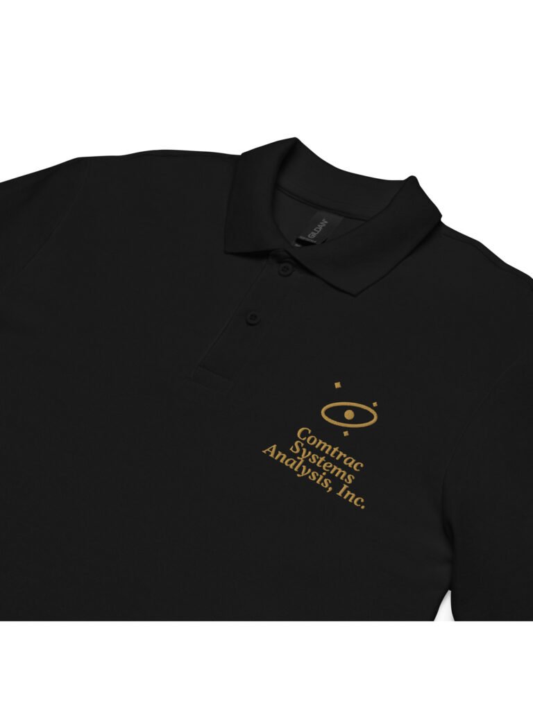 echelon issue polo 000 — chest detail
